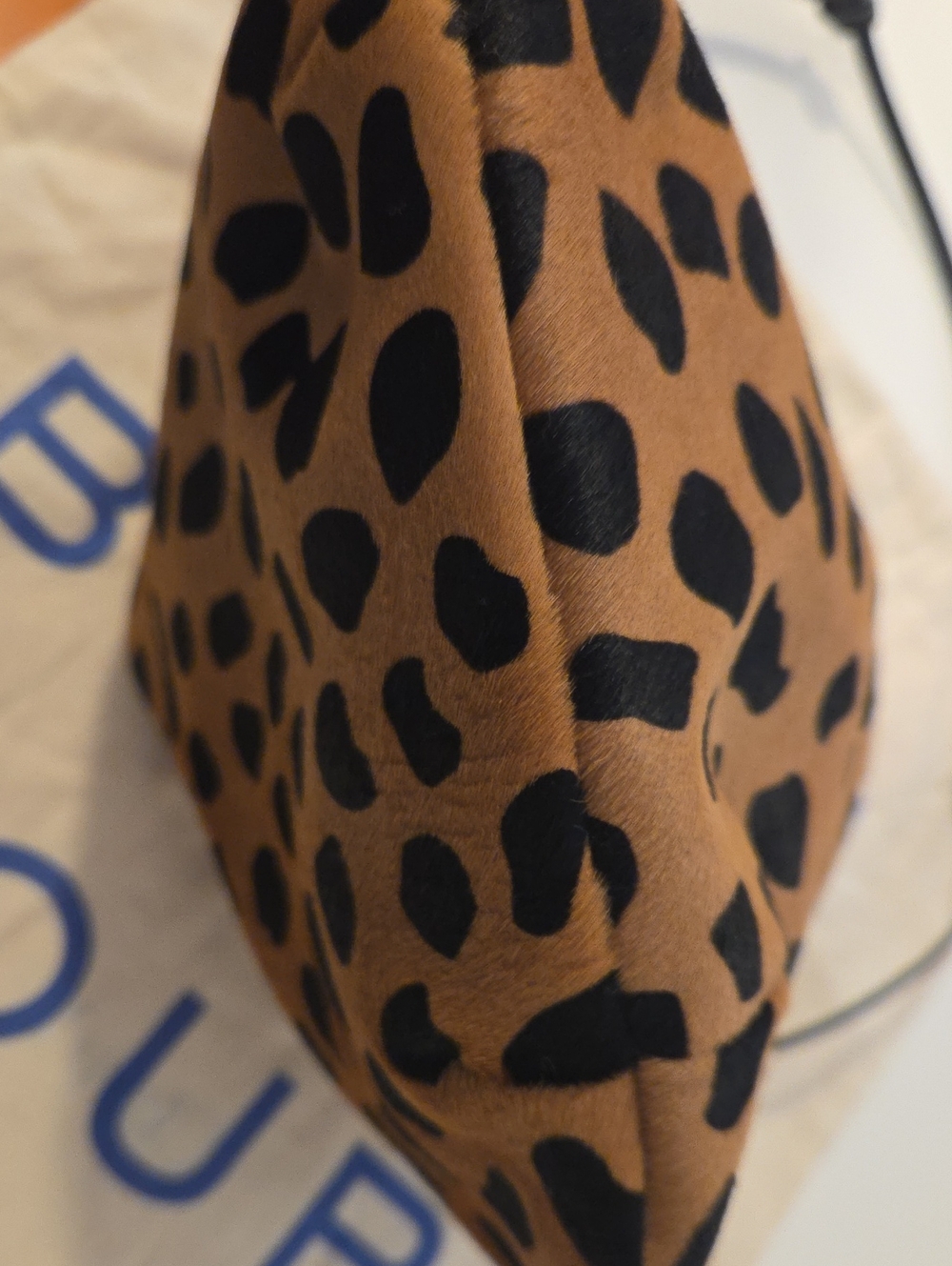 Clare V Lune Shoulder Bag Leopard - Picture 6 of 6